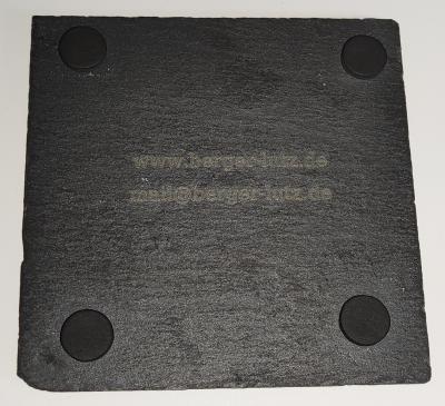 Schieferplatte mit Lasergravur