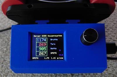 Wiegen, führen, abrollen – die smarte Filamentwaage für perfektes Drucken.